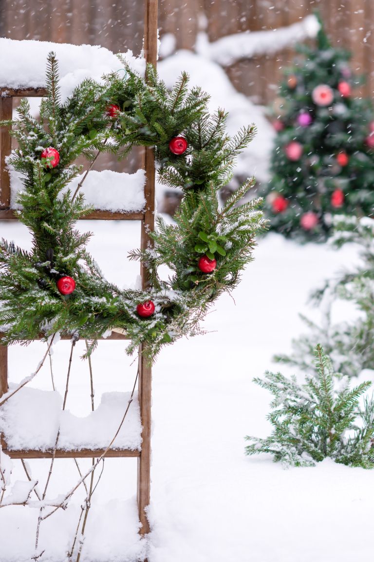 praznično okraševanje vrta 5