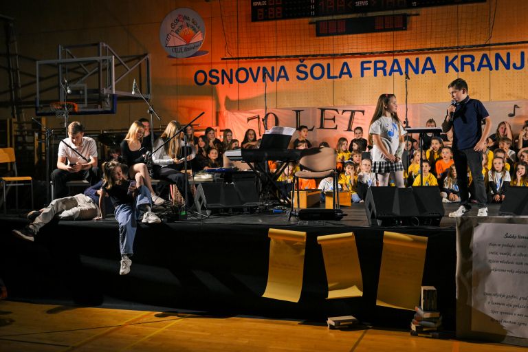 os-frana-kranjca, praznovanje, 70-let