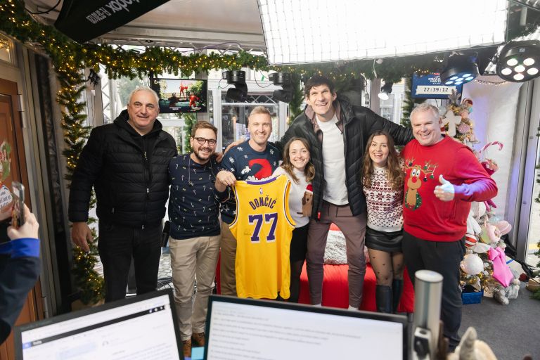 Boban Marjanović, Saša Dončić, Dobrodelni maraton Radia 1