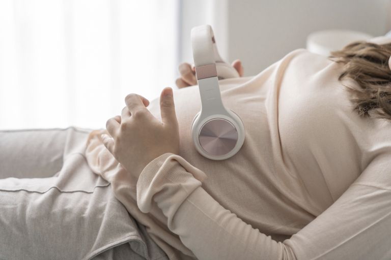 nosečnost, nosečnica, glasba