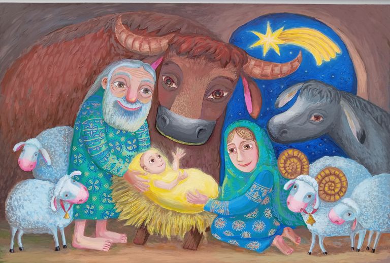 svetlana-conti-padao, razstava, belorusinja, skocjan