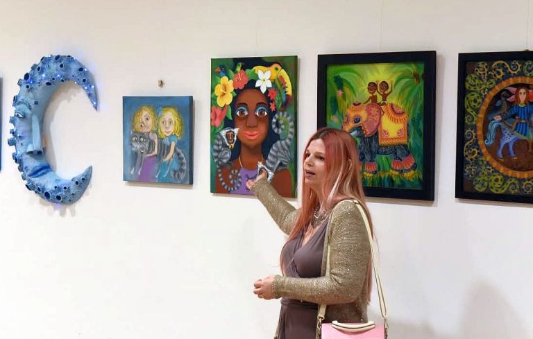 svetlana-conti-padao, razstava, belorusinja, skocjan