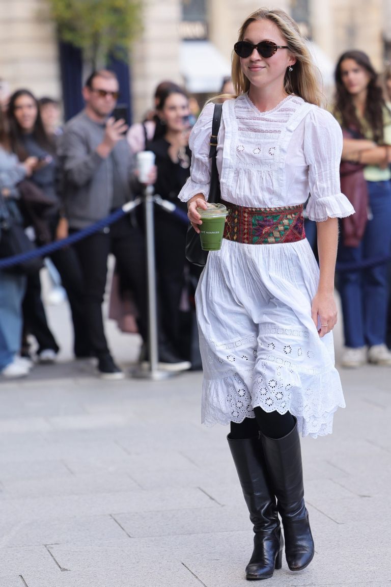 Lila Moss, škornji 2