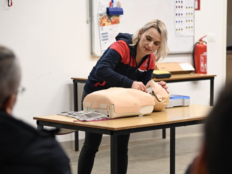 defibrilator, aed, leskovec-pri-krskem