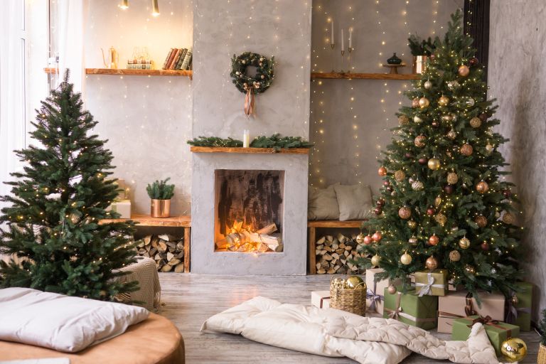 božično-novoletno drevesce v loncu 3