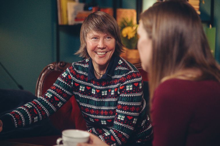 kavč, podkast, božiček-za-en-dan, sabina-goličnik