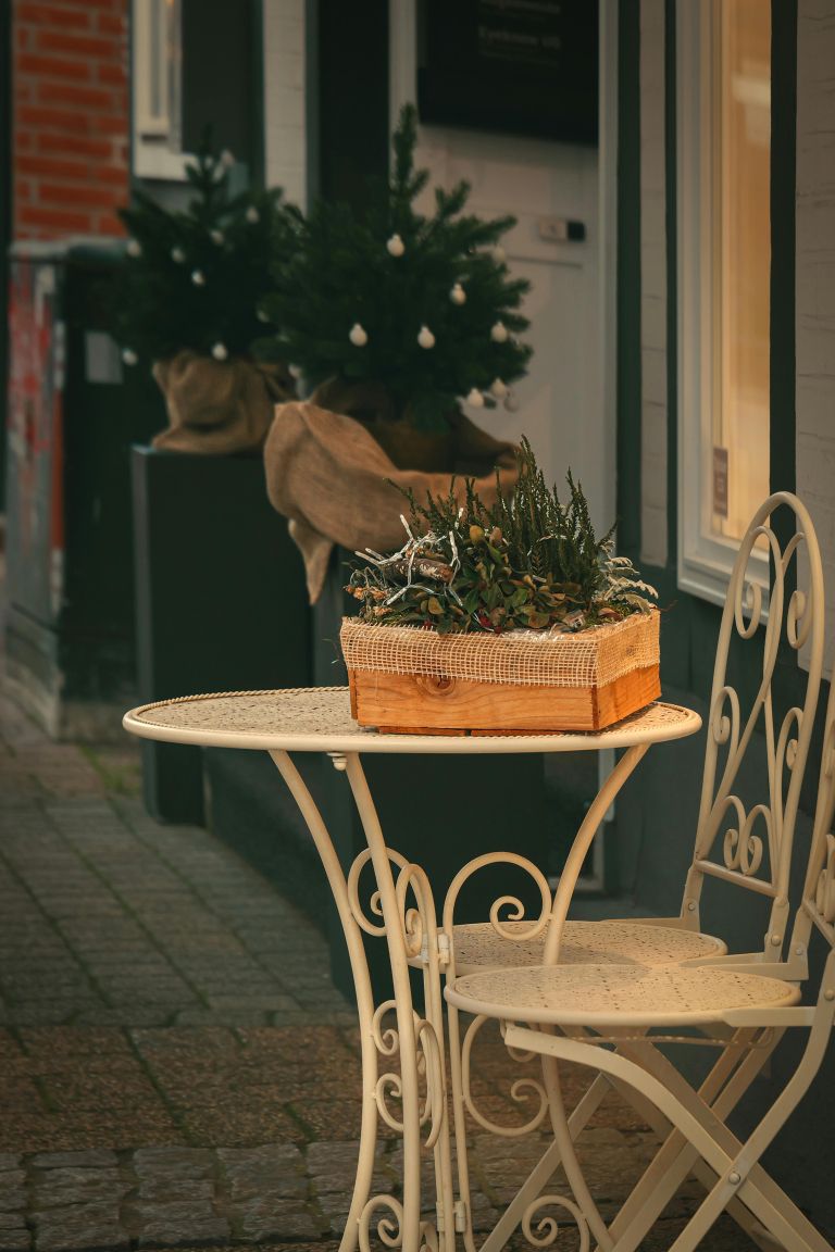 božično-novoletno drevesce v loncu 2