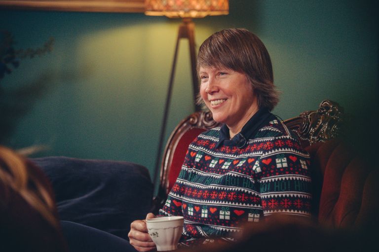 kavč, podkast, božiček-za-en-dan, sabina-goličnik