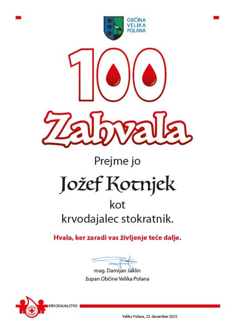jozef-kotnjek, krvodajalec-stokratnik
