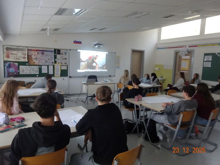 Ogled predstavitvenega filma o vojni za osamosvojitev