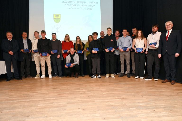 križevci-pri-ljutomerju, sprejem-športnikov.