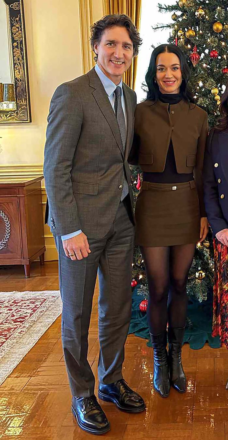 Katy Perry in Justin Trudeau