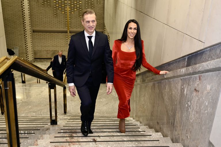 Robert Golob, Tina Gaber Golob2