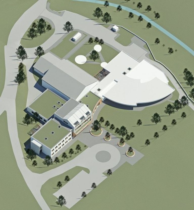 Idejna zasnova nove osnovne šole v Krmelju