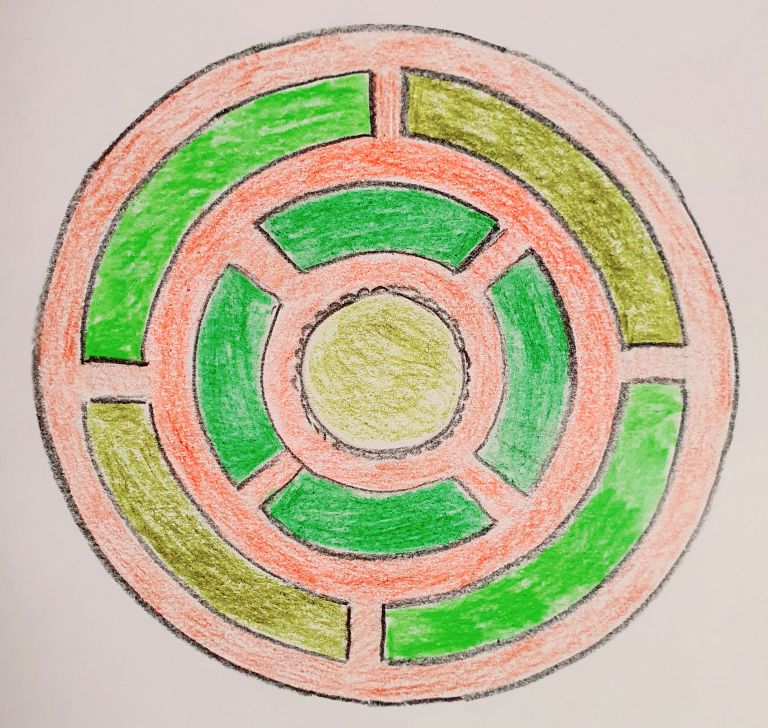 zelenjavni vrt kot mandala 2