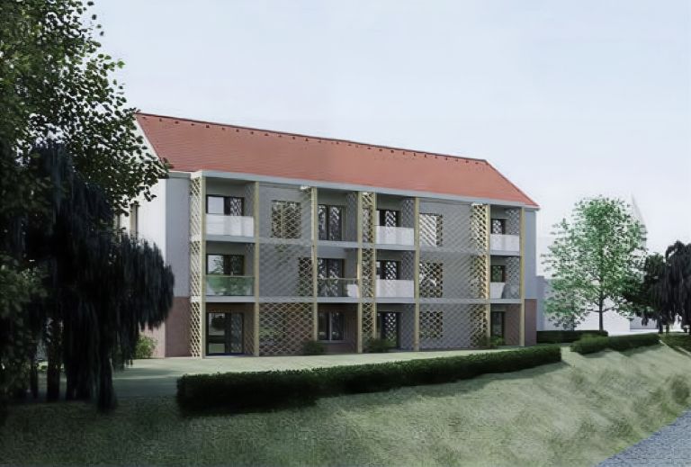 kobilje, večstanovanjska-stavba, objekt