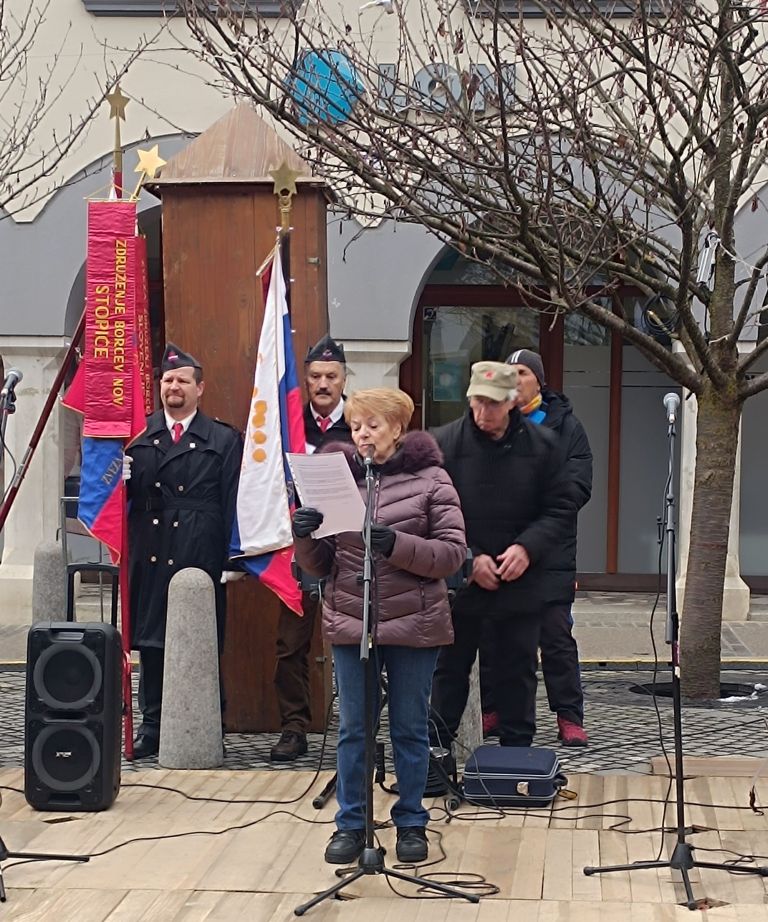 partizan, obesanje, obletnica, novo-mesto