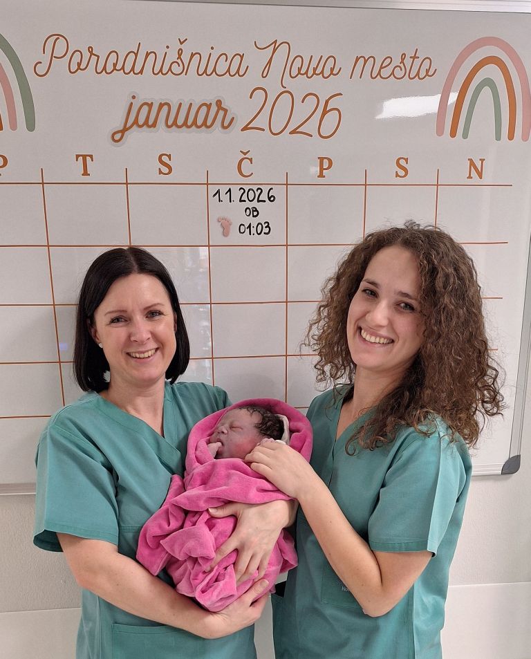 porodnisnica-novo-mesto, prvo-rojstvo