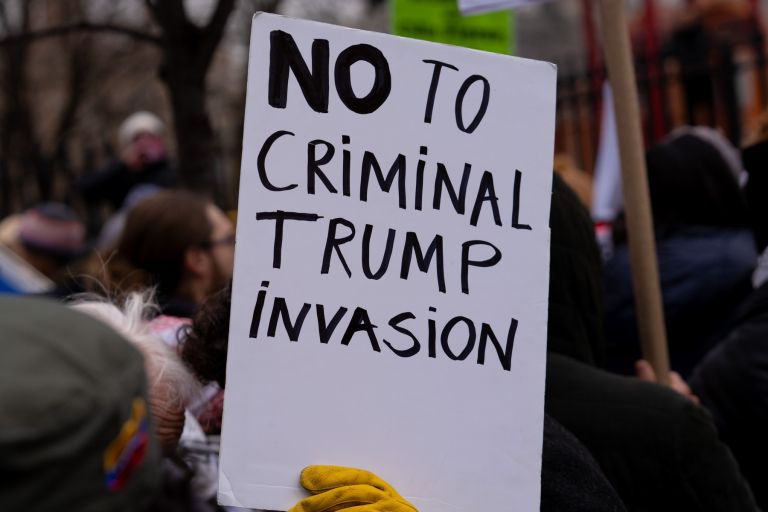 new-york, protest, maduro