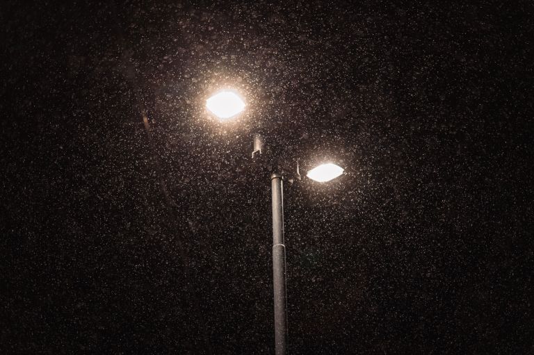 simbolična, sneg, zima, sneženje, snežinke, padavine