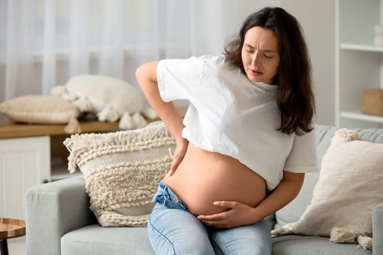 nosečnost, bolečine v križu