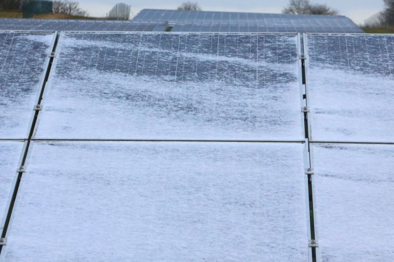 sončni paneli elektrarna