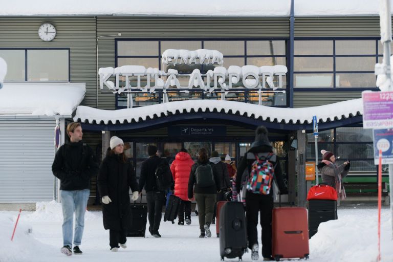 Finska letališče Kittila