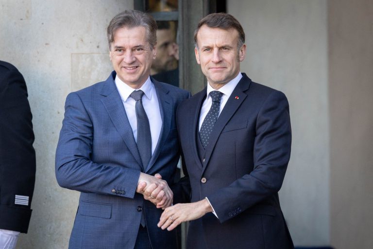 robert golob, emmanuel macron.jpg