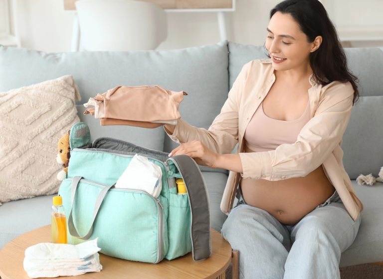 nosečnost, nosečnica, priprave na porod