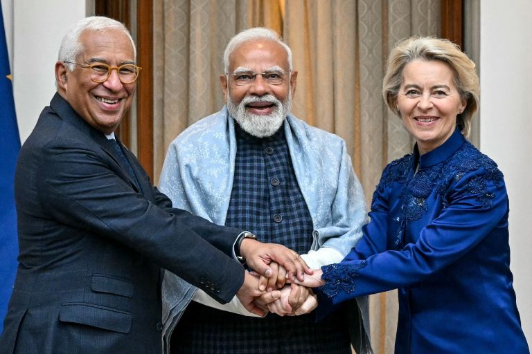 costa, modi, von der leyen