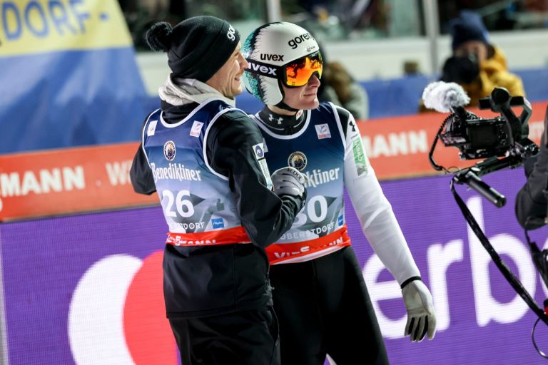 Anže Lanišek Domen Prevc