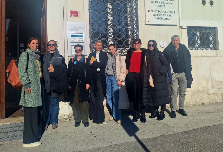 Predstavniki projekta KUV+ na sestanku v Kopru - foto ZNM.jpg