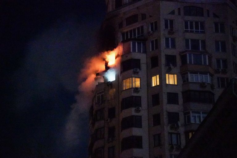 ukrajina, napadi, mraz