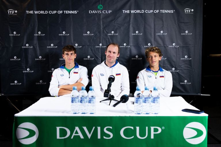 Tenis, Slovenija, Davisov pokal