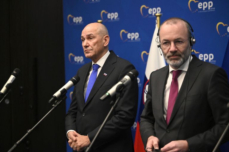 mafred weber, janez janša.jpg