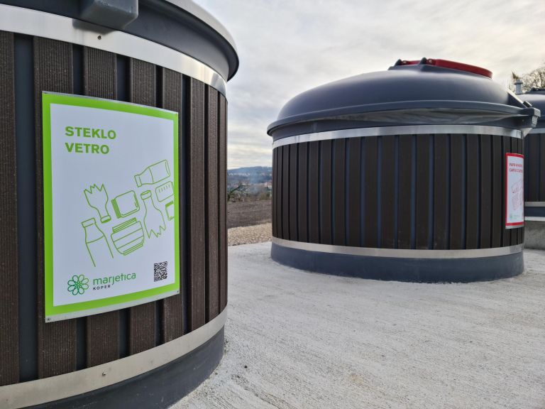 polpotočni ekološki otok koper