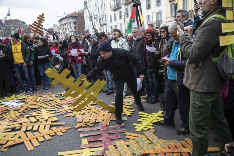 milano, protesti