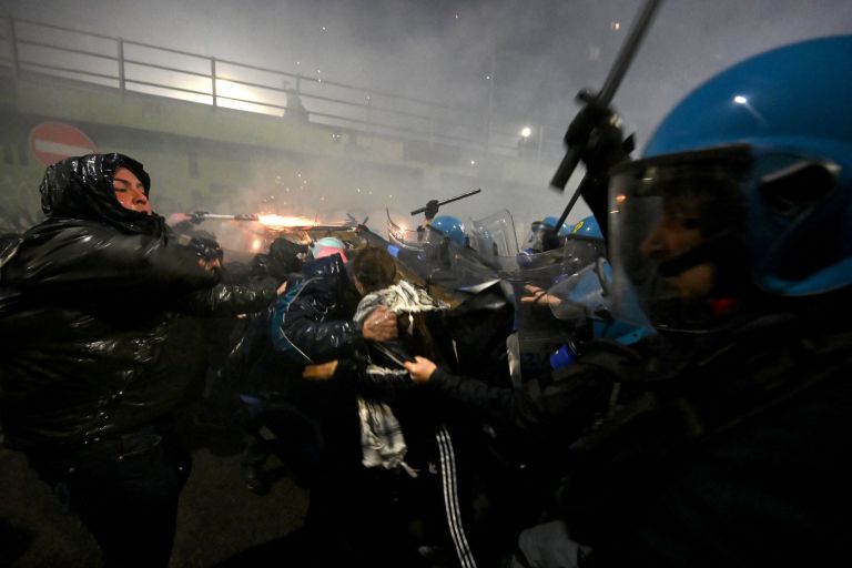 milano, protesti