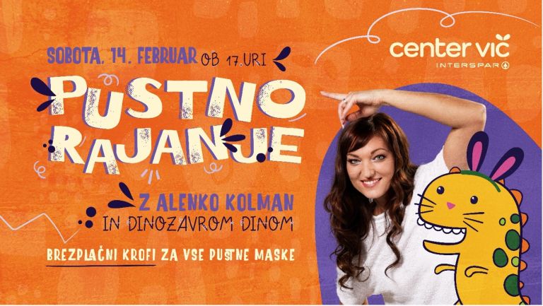 center vič, pustno rajanje