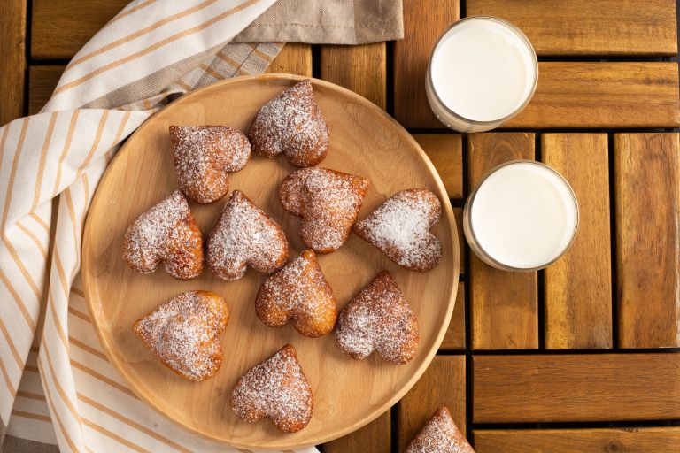 pust, valentinovo, ocvrti srcki