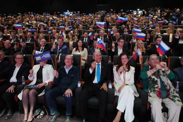 sds, konvencija, janez janša.jpg