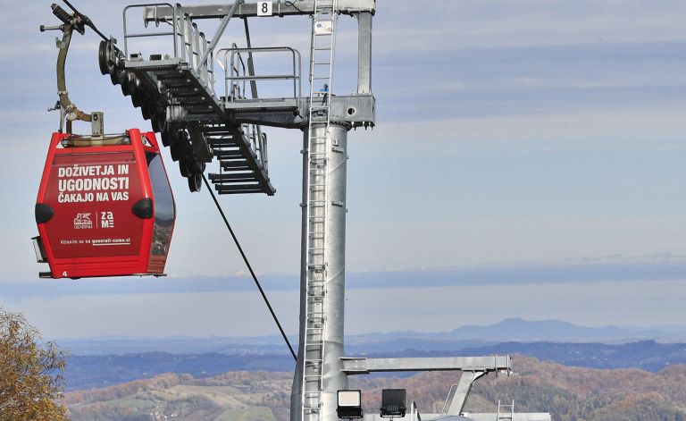 kabinska-zicnica, gondola, pohorje