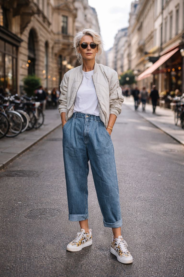 Moda, kavbojke, jakna