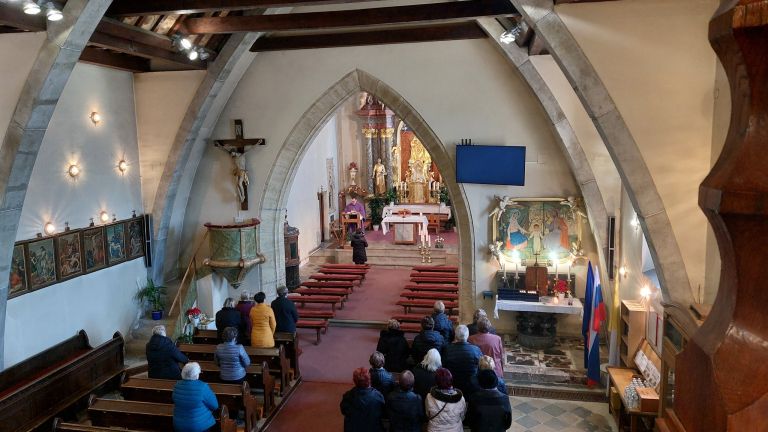 du-grad, župnija-grad, prostori, društvo-upokojencev-grad