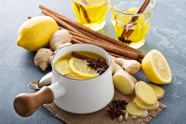 caj, caj-z-ingverjem-in-limono