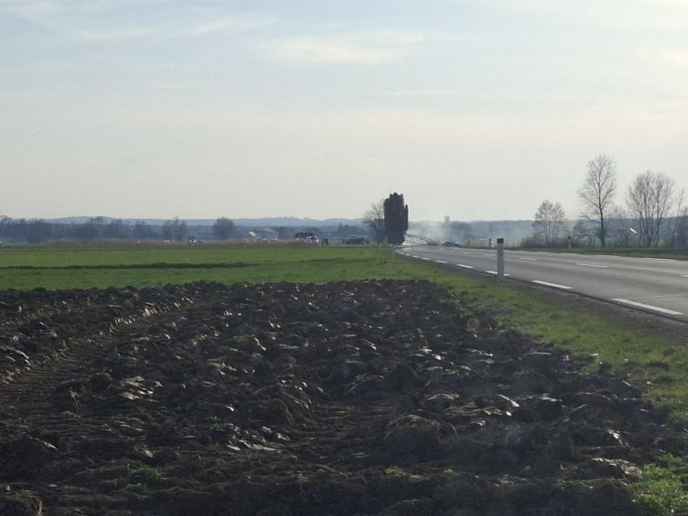 pozar, daljnovod, krizevci, verzej