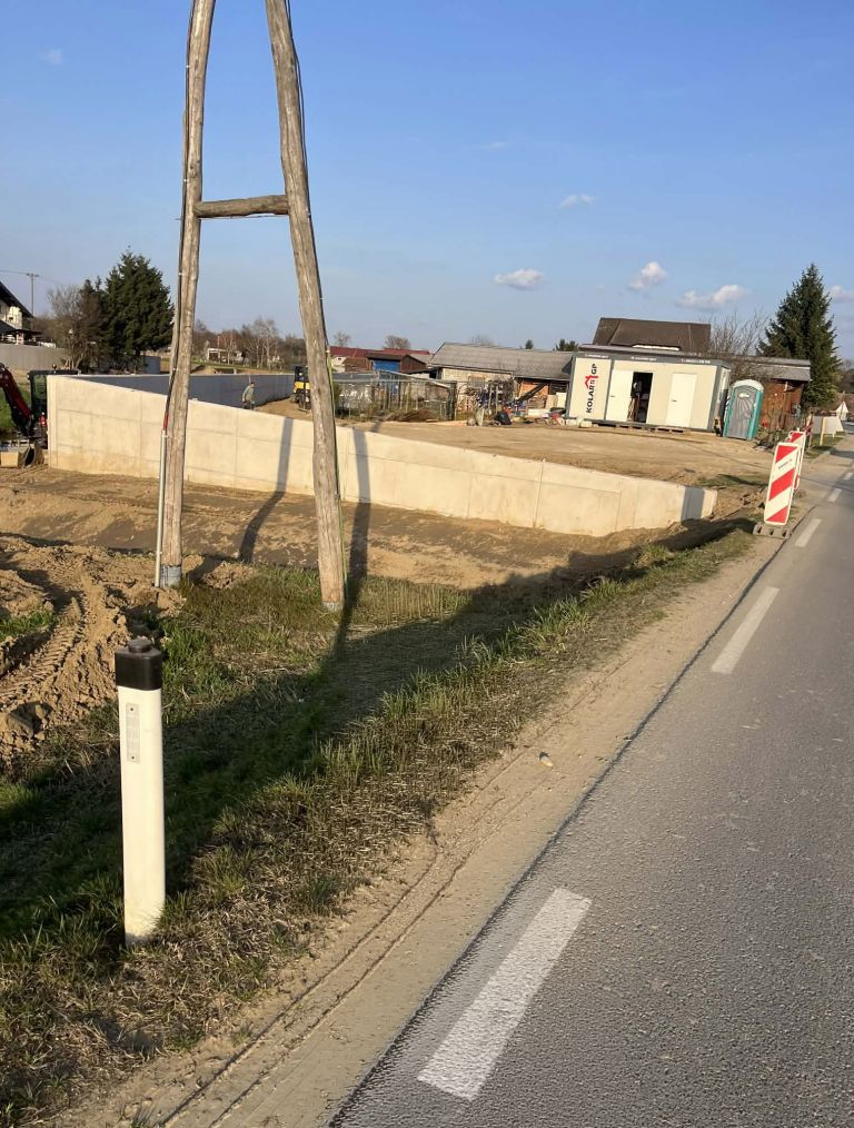 veščica, občina-razkrižje, gradnja-visokovodnih-nasipov