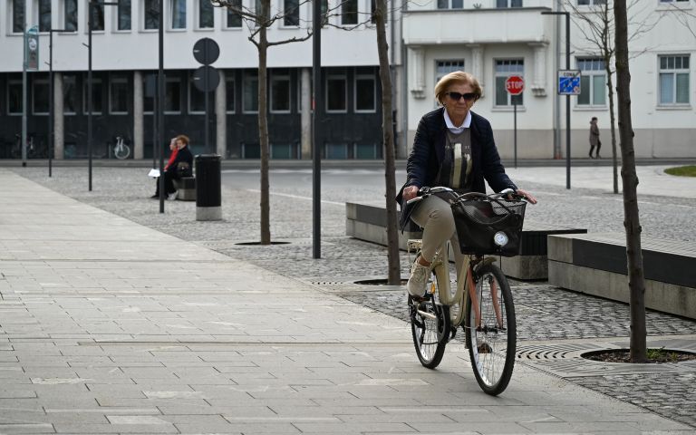 kolesar, simbolična