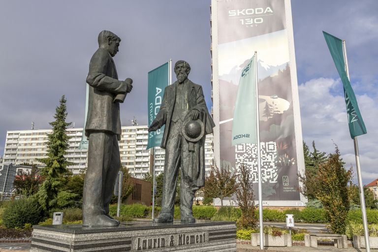Škoda, tovarna, mlada boleslav, češka, laurin, klement