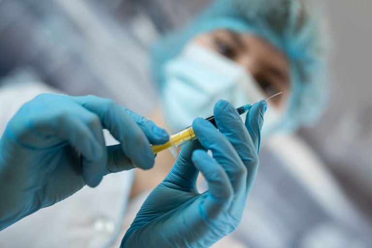 epiduralna anestezija, injekcija